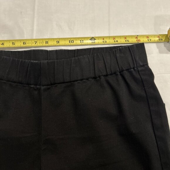 Soft Surroundings Pull On Knit Pants Black Comfortable Casual Everyday Essential - Picture 5 of 8